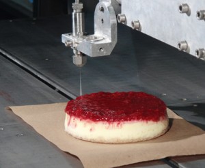 CHEESECAKE CIMG09701 300x246 Novel Use For a Water Jet