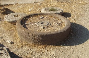 greece ancient athenian agora mill stones 300x195 Milling 101