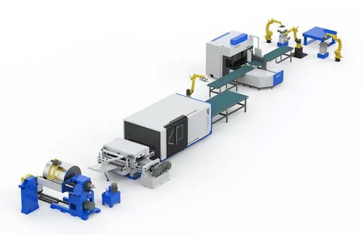 Flexible Metal Processing Line - Automated Metal Processing Line - Caldwell-Machinery